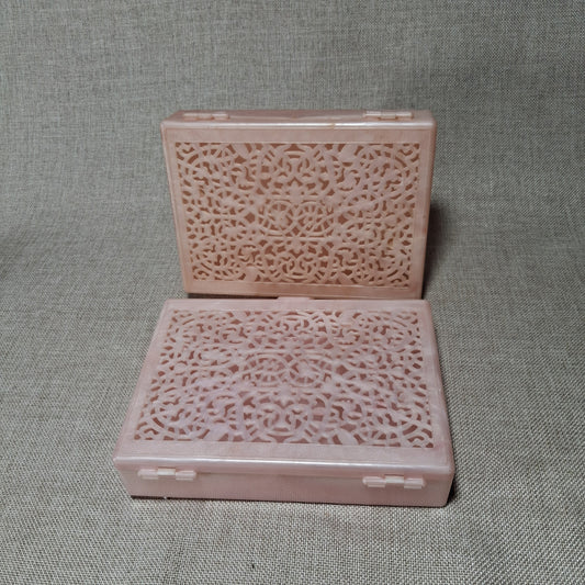 Vintage Pink Plastic Boxes Perfect Your Dressing Room