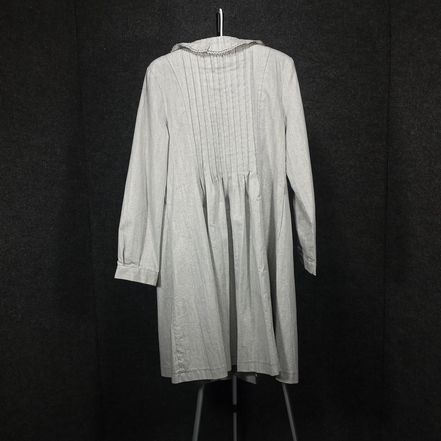 Silver and Grey Medium Length Vintage Coat by 3.1 Phillip Lim