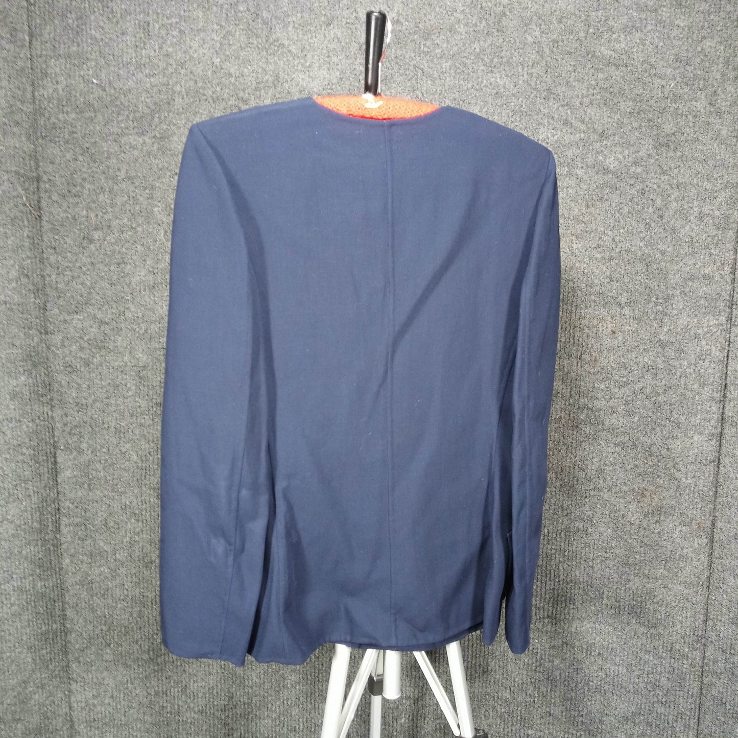 1980's Navy Blazer with Large White Buttons by Roberto Avolio of Milan