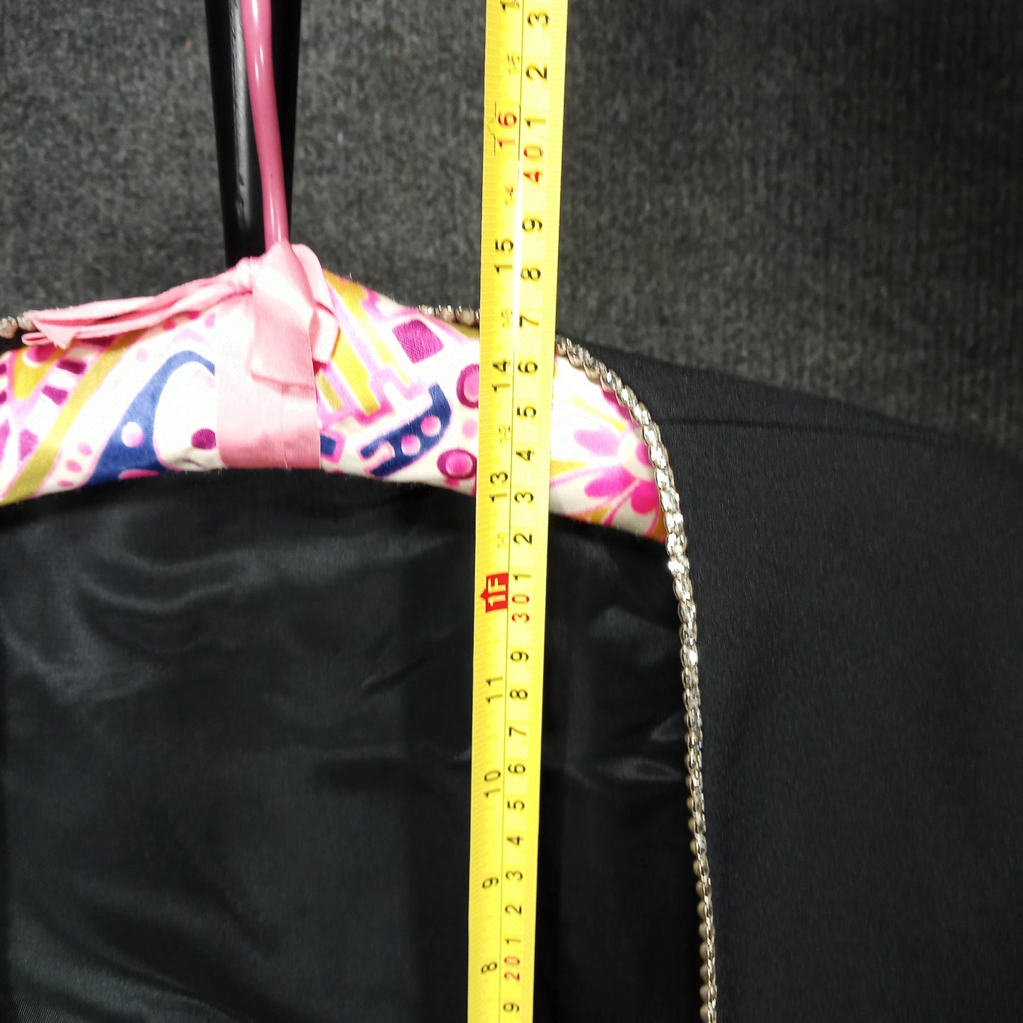 1970's Black Rayon Bolero with Rhinestone Trim