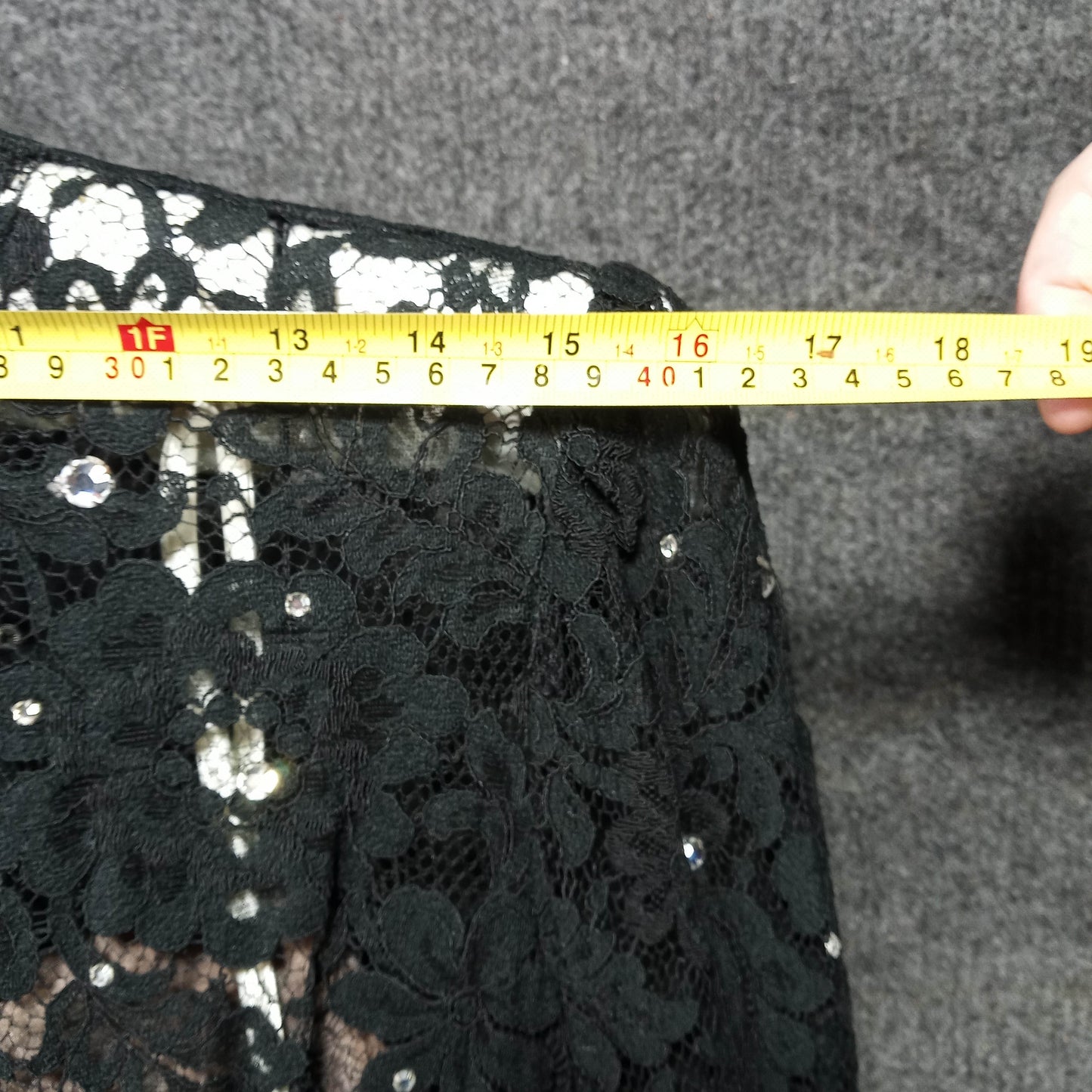 1950's Black Faille Box-Pleat Waist Detail Circle Dress by Lily Rubin