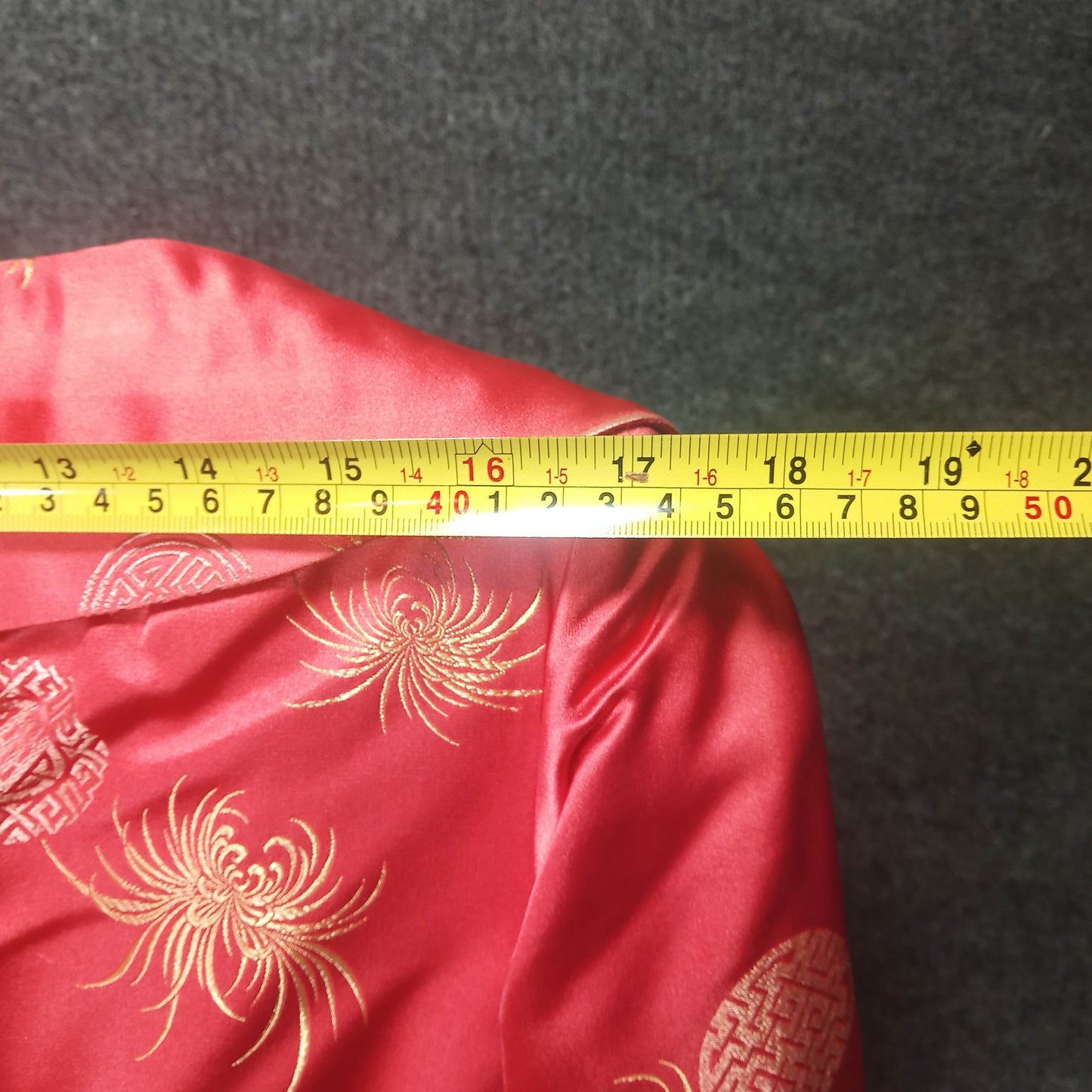 1950's Coral Silk Damask Wiggle Dress with Coat by Best Co