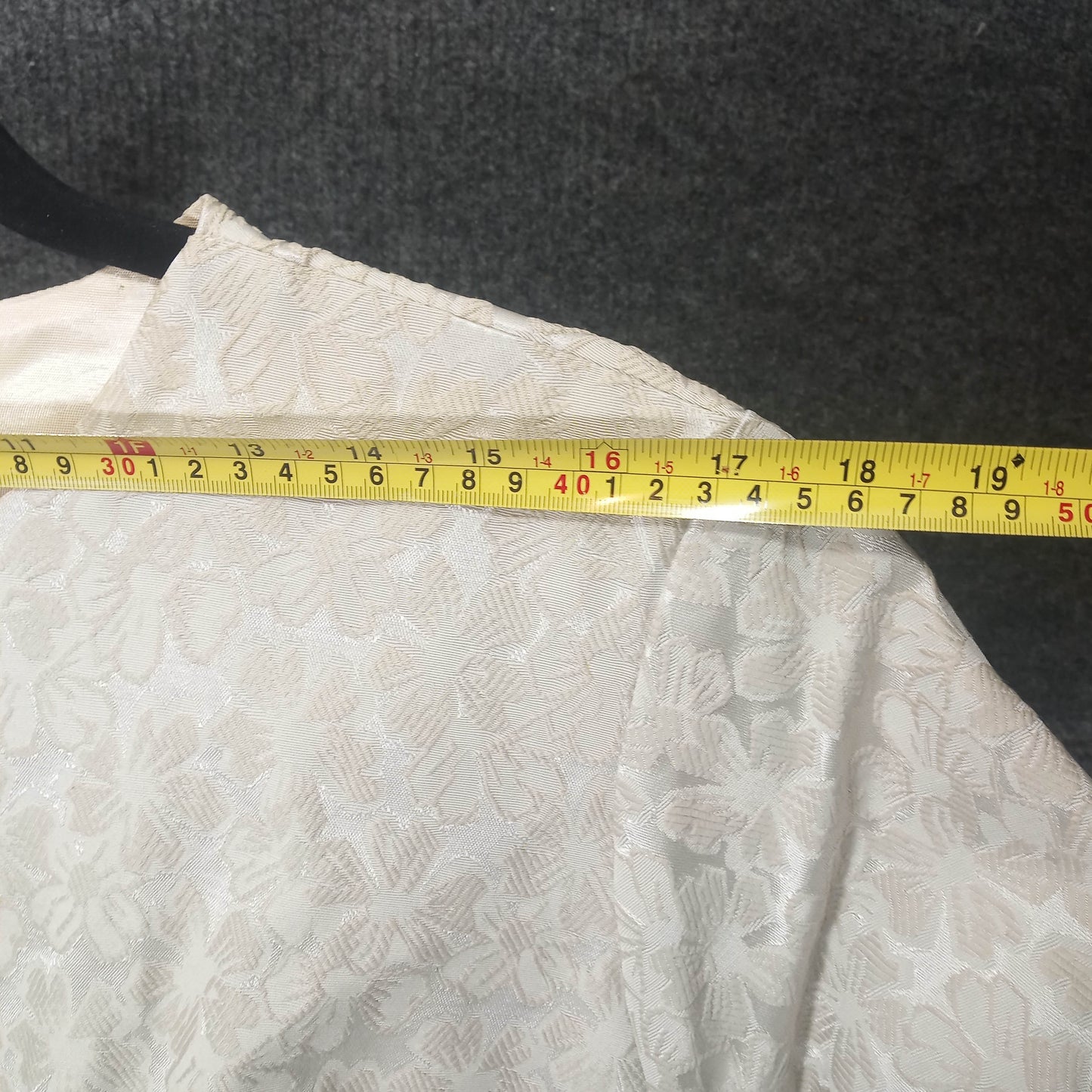 1950's Sage Brocade Shift with Bow Top