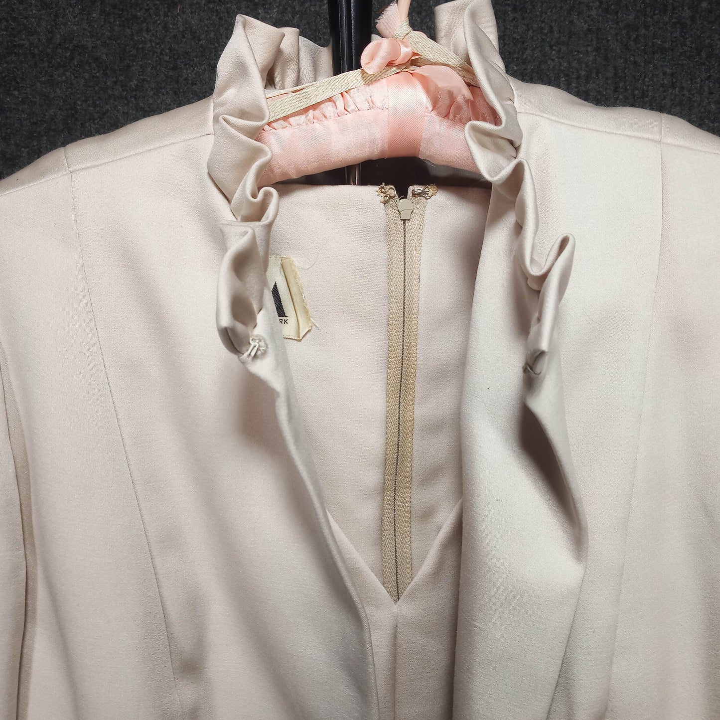 1960's Ecru-Cream Shift & Jacket by Rona