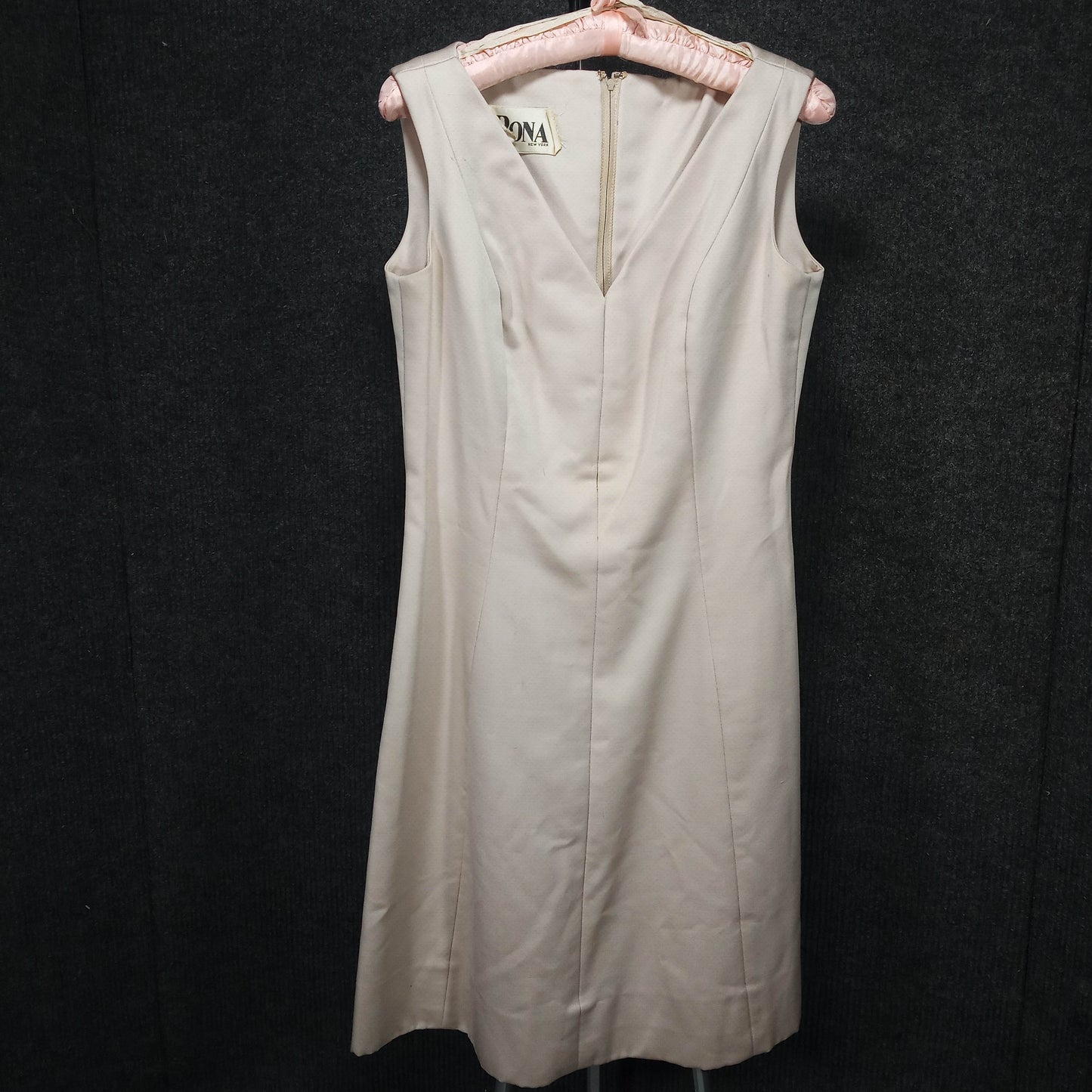 1960's Ecru-Cream Shift & Jacket by Rona