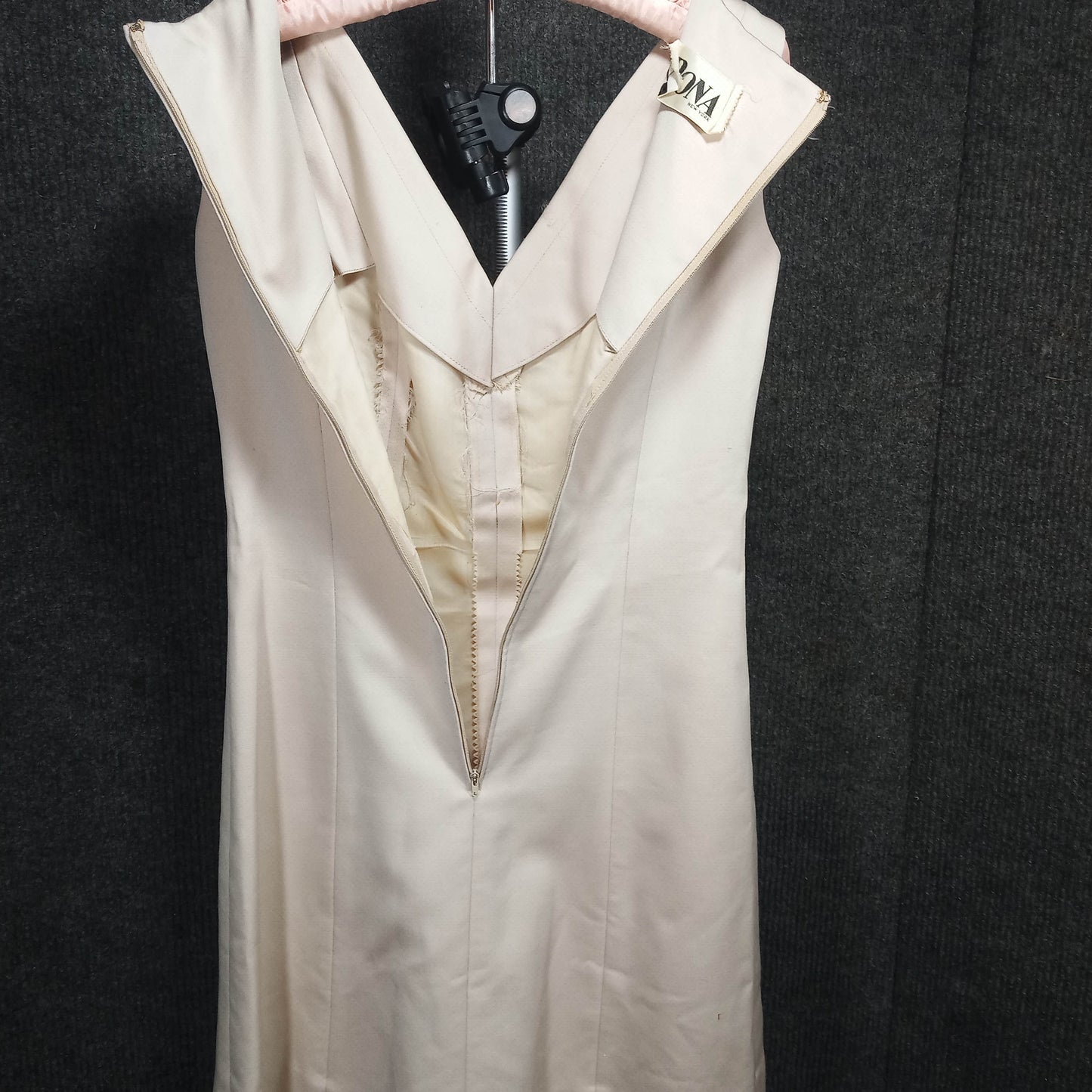 1960's Ecru-Cream Shift & Jacket by Rona