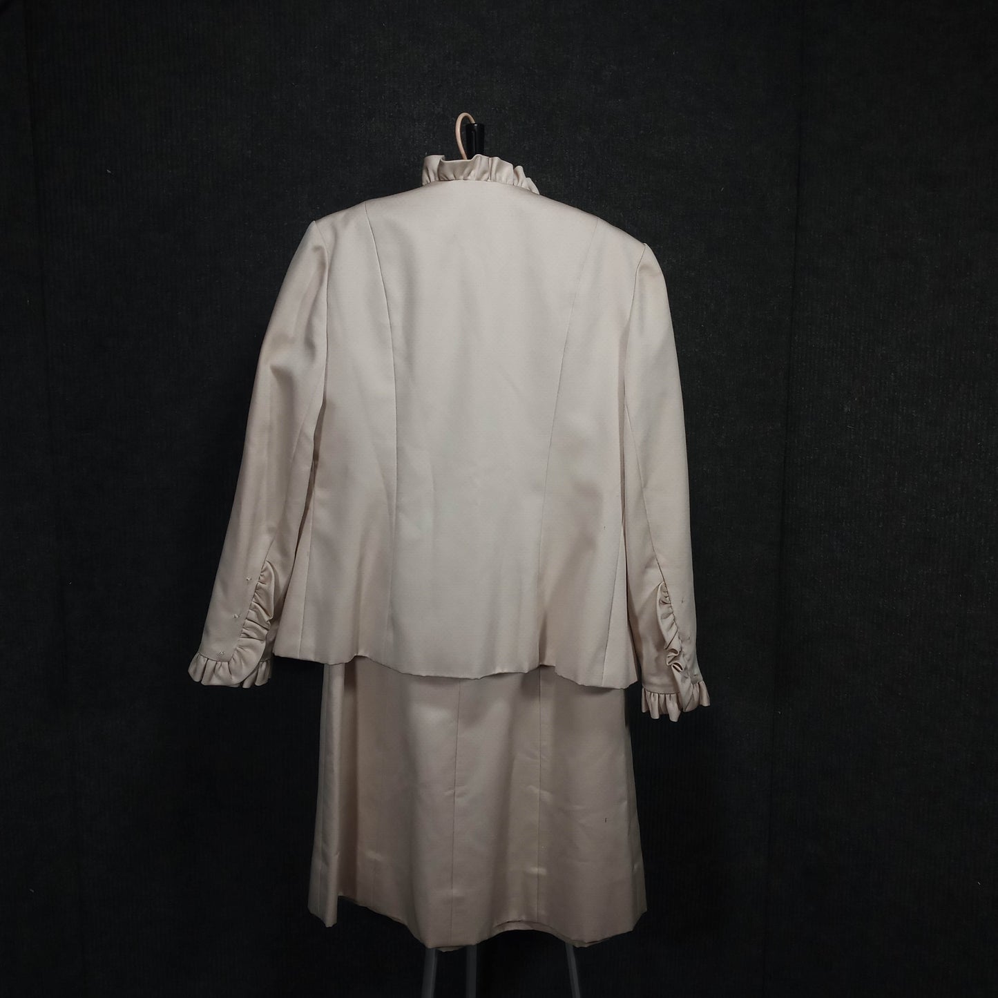 1960's Ecru-Cream Shift & Jacket by Rona