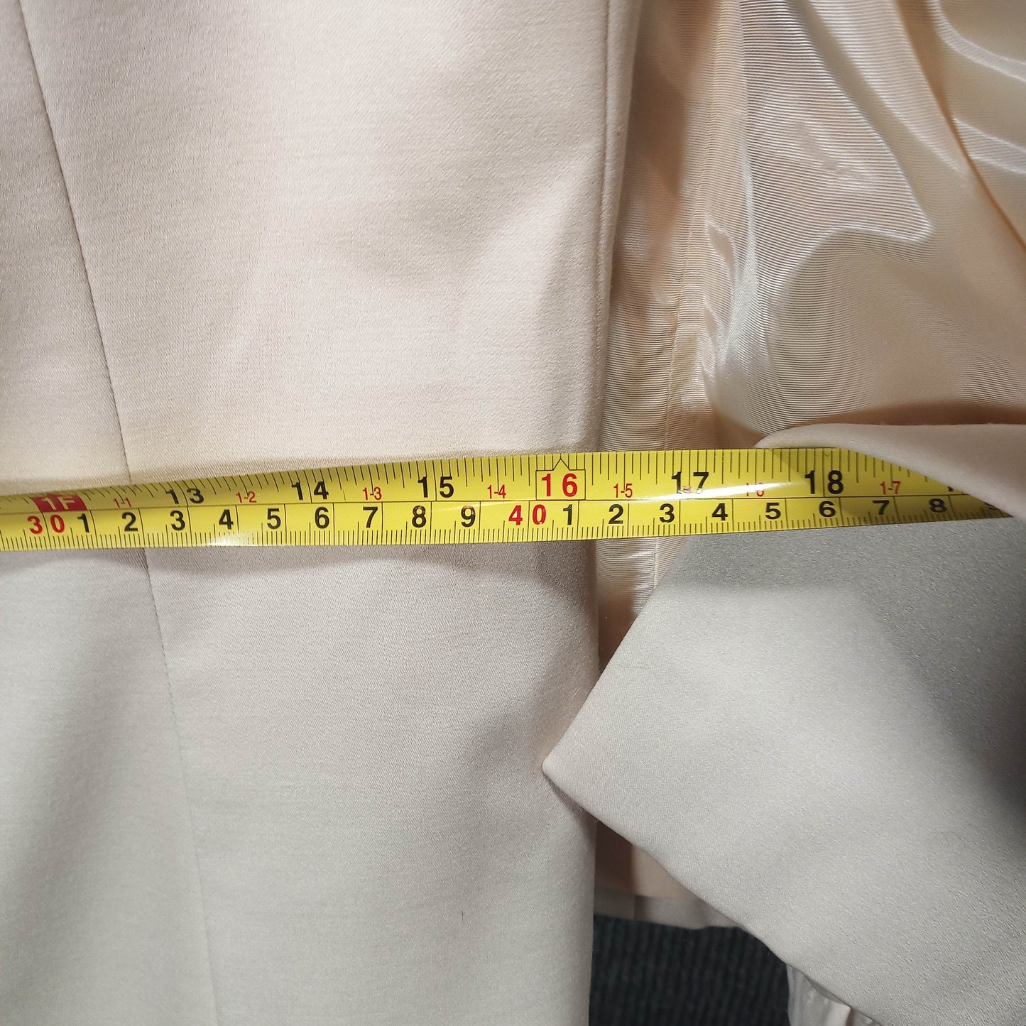1960's Ecru-Cream Shift & Jacket by Rona