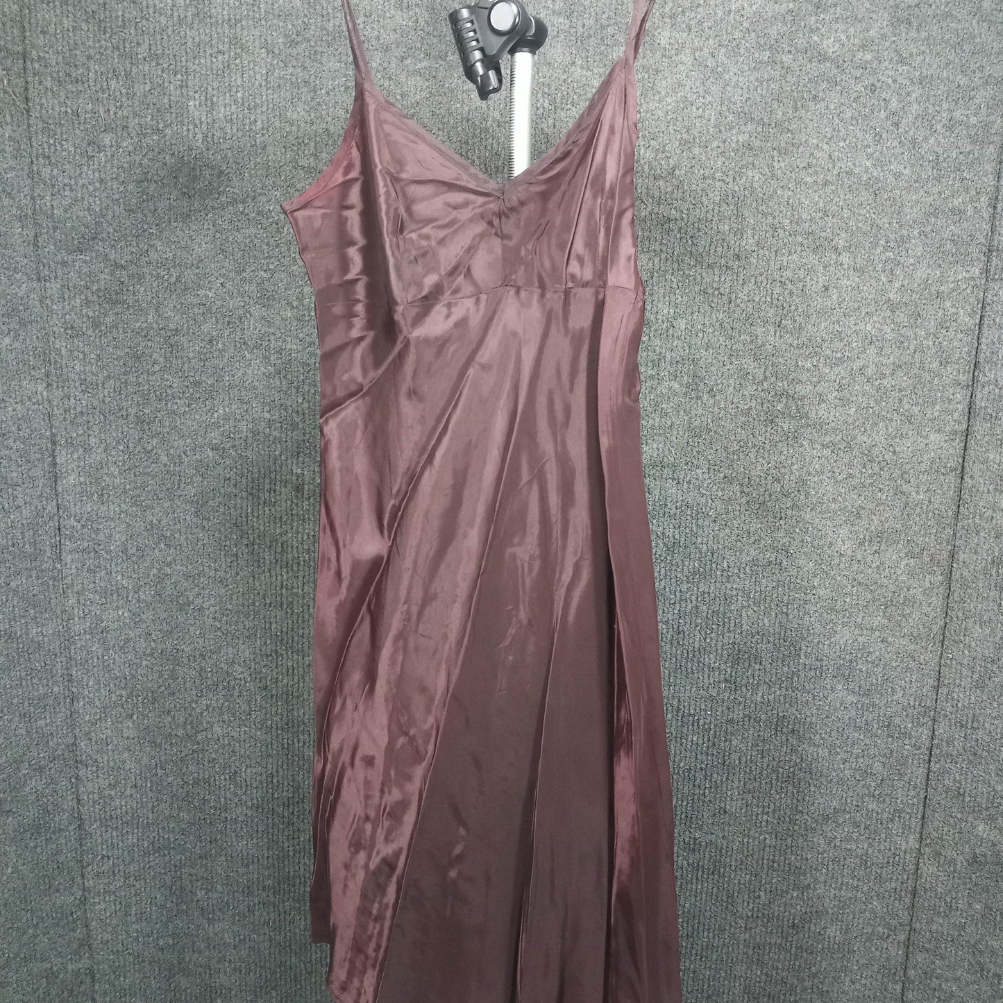 1970's Chocolate Lace with Matching Slip Swing Dress