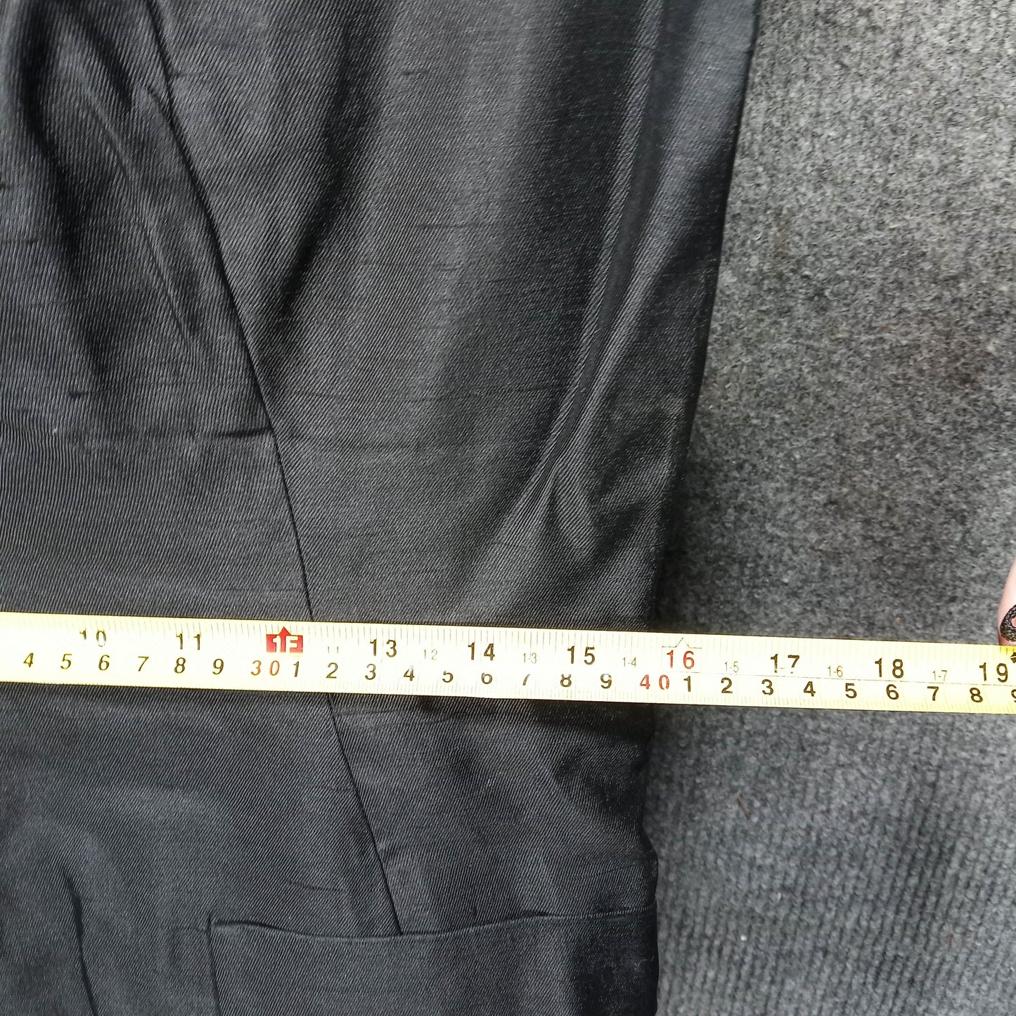1950's Black Raw Silk A-line Black Bow Shift by Guy Douvier of Paris