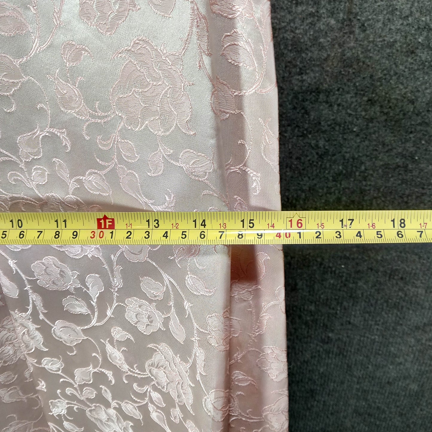 1950's Champagne Brocade Column Dress - Needs a Spot of Love!