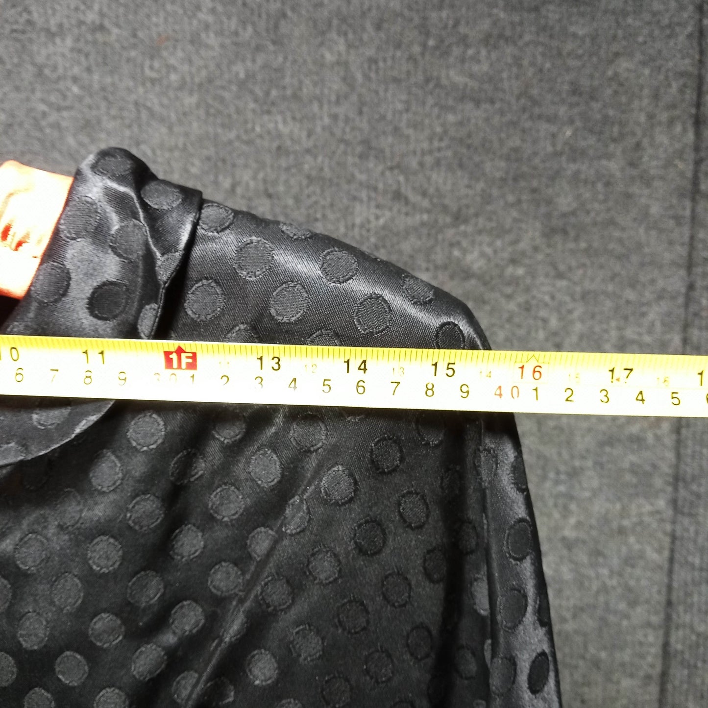 1950's Black Polka Dot Circle Dress by Neusteters