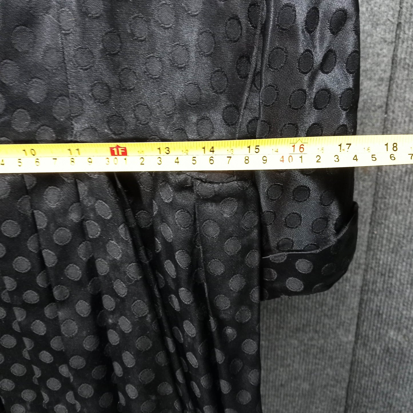 1950's Black Polka Dot Circle Dress by Neusteters