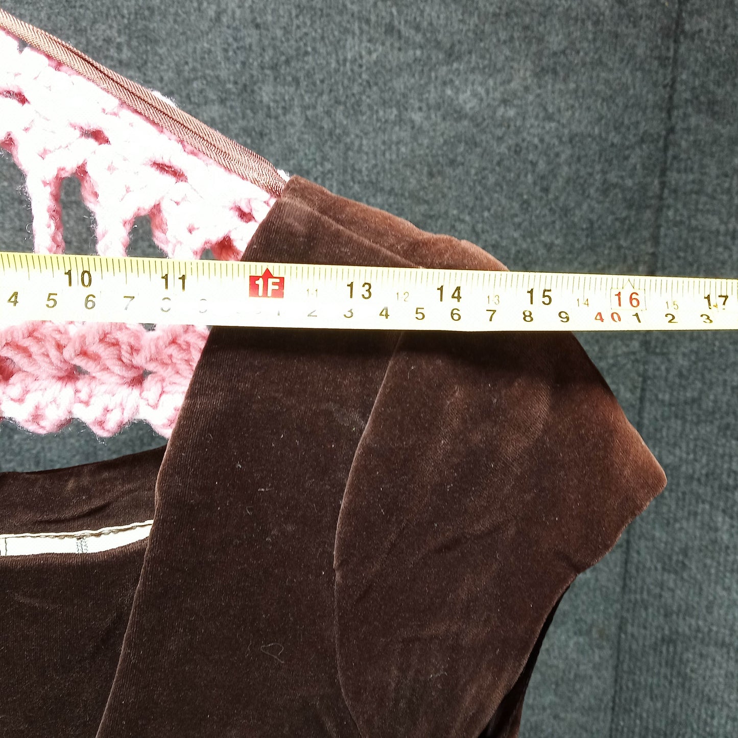 1950's Chocolate Brown Velvet Wiggle Dress by Erving Hadler