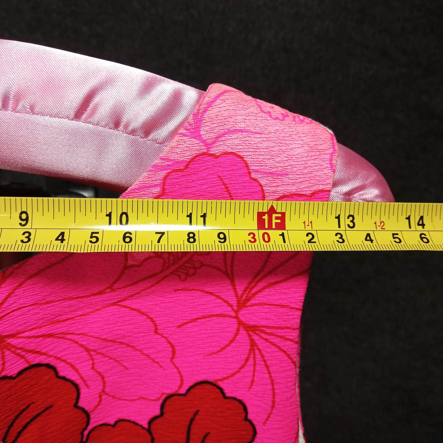 1960's Pink and Red Hawaiian All Cotton Sleeveles Dress by Ui-Maikai