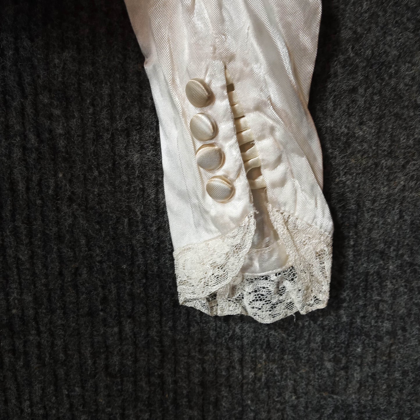 1930's White Bias Cut Hollywood Starlet Gown