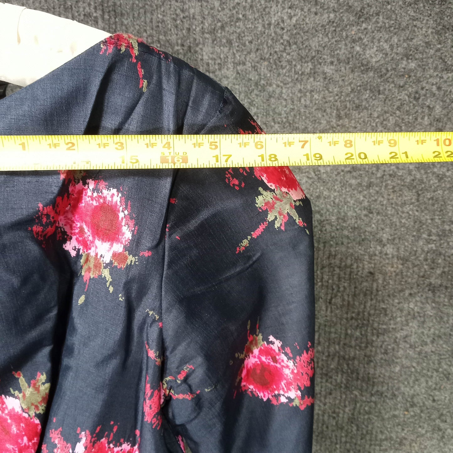 1950's Navy Pink Floral Wiggle Dress by Gigi Young – Needs Love
