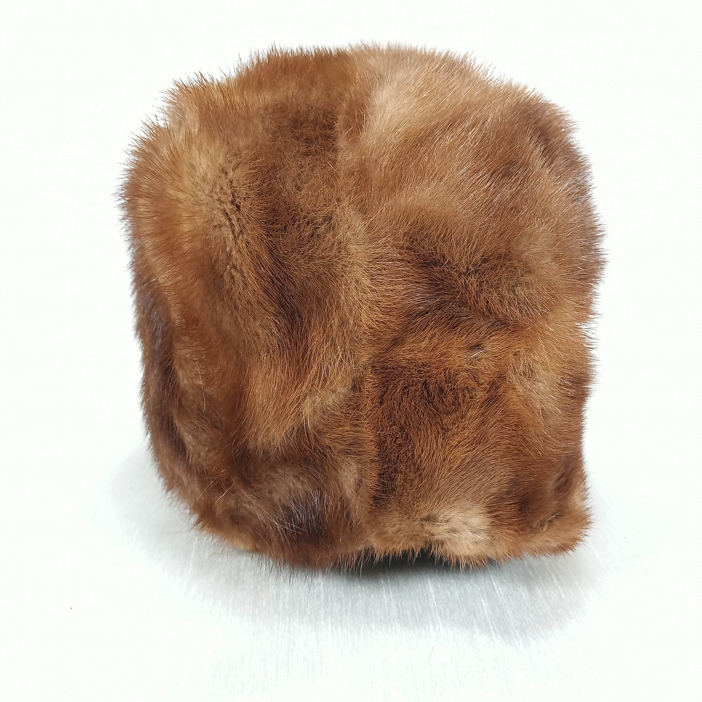 1950's Brown Mink Fur Hat by Marche