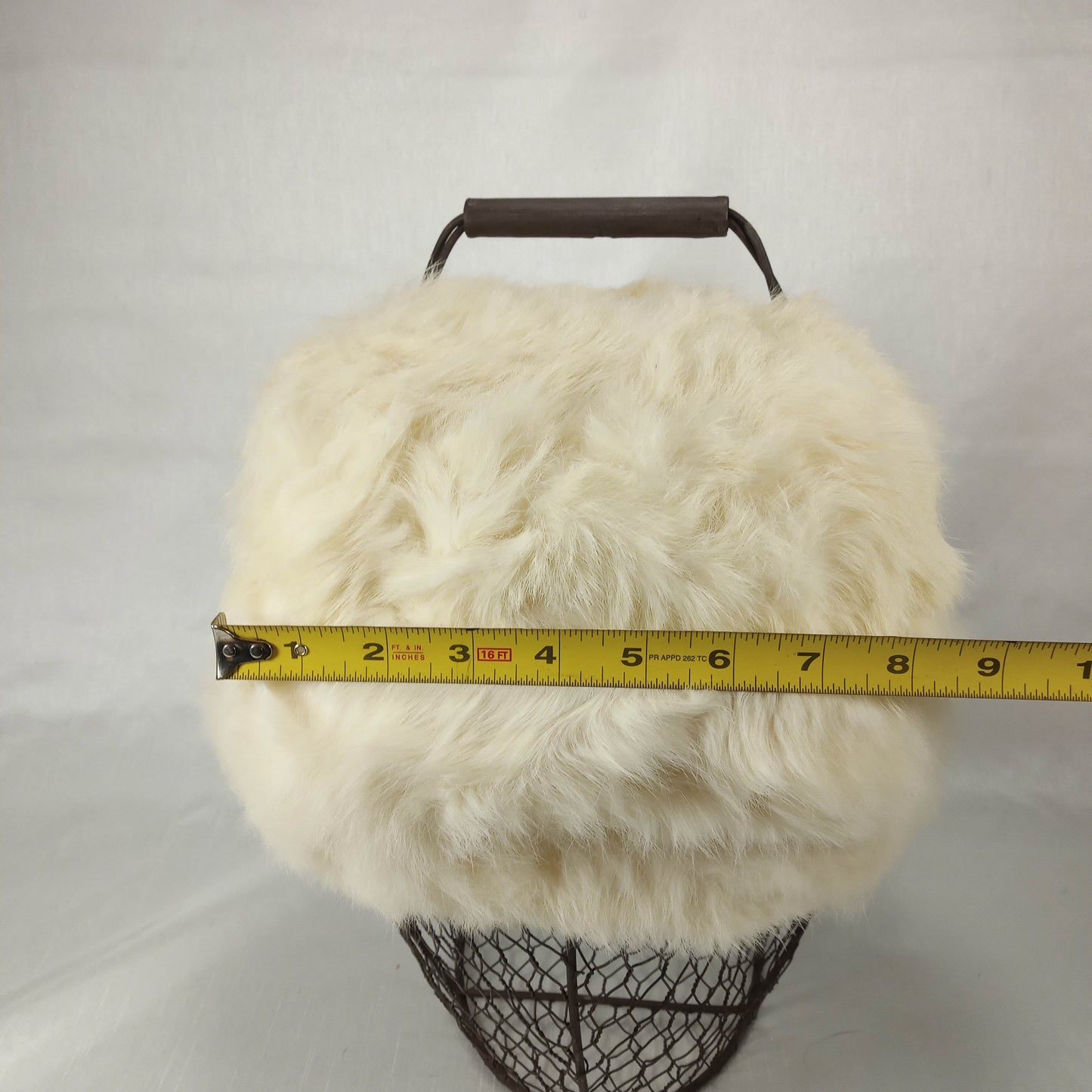 1940's Winter White Fur Muff