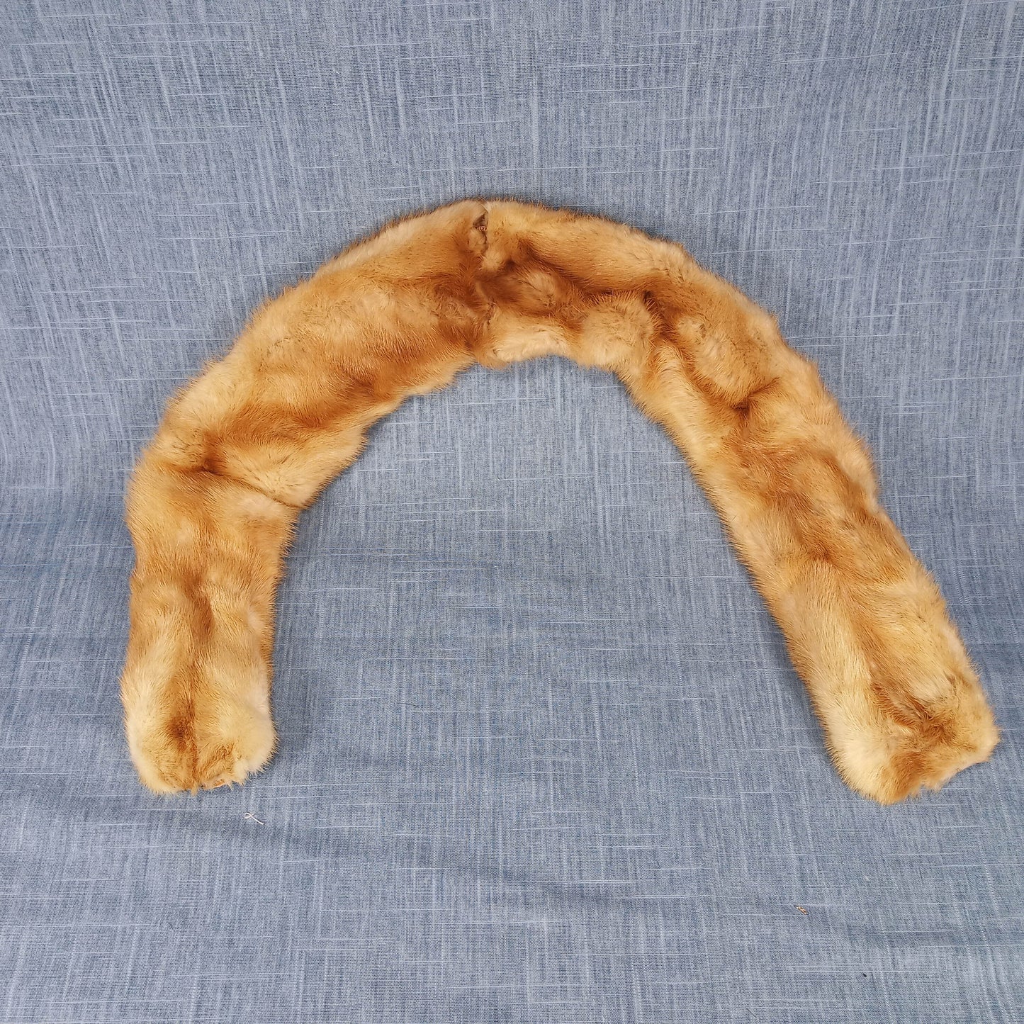 1950's Chocolate Brown Mink Fur Collar by Murphy's