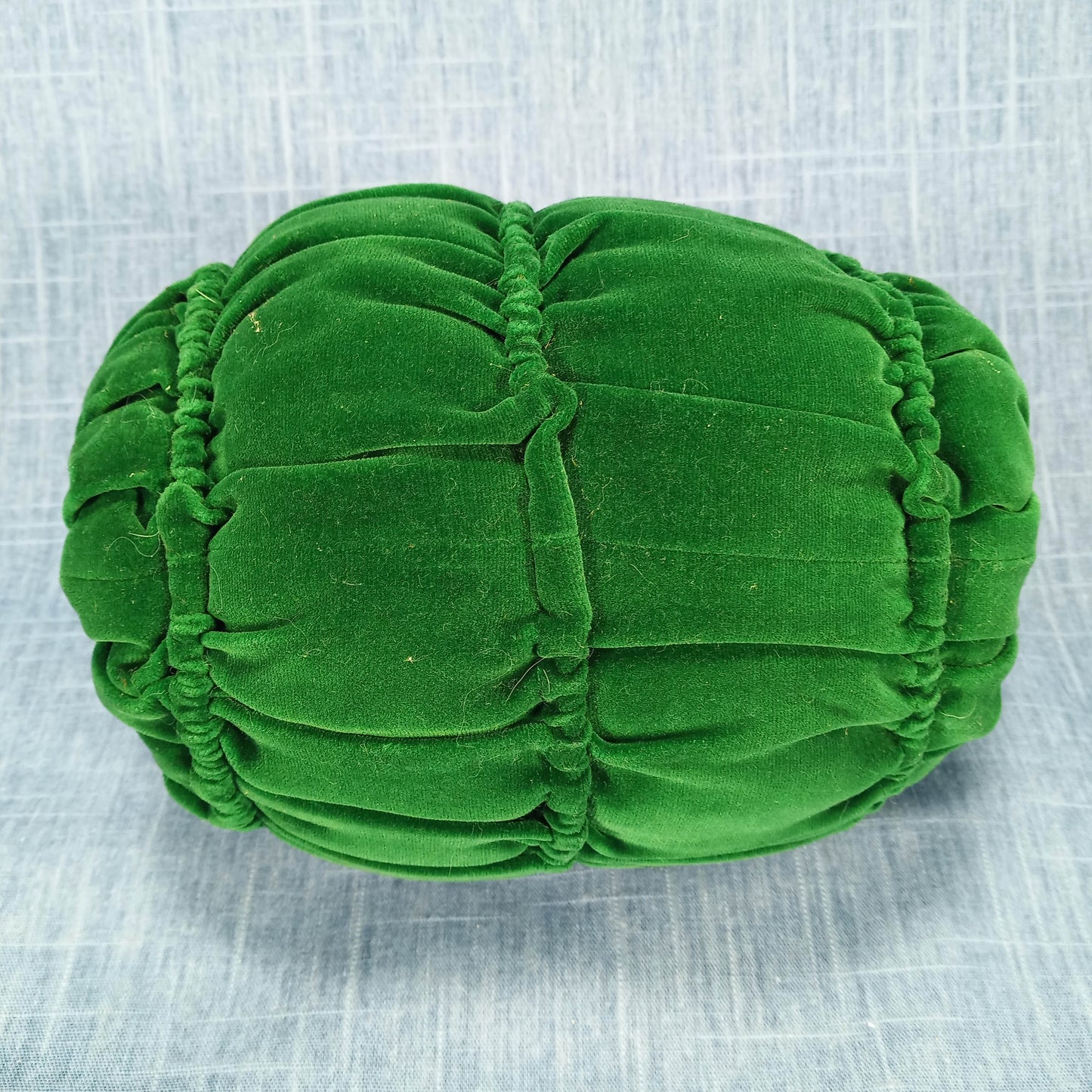 1930s Green Velvet Child’s Muff and Hand Warmer
