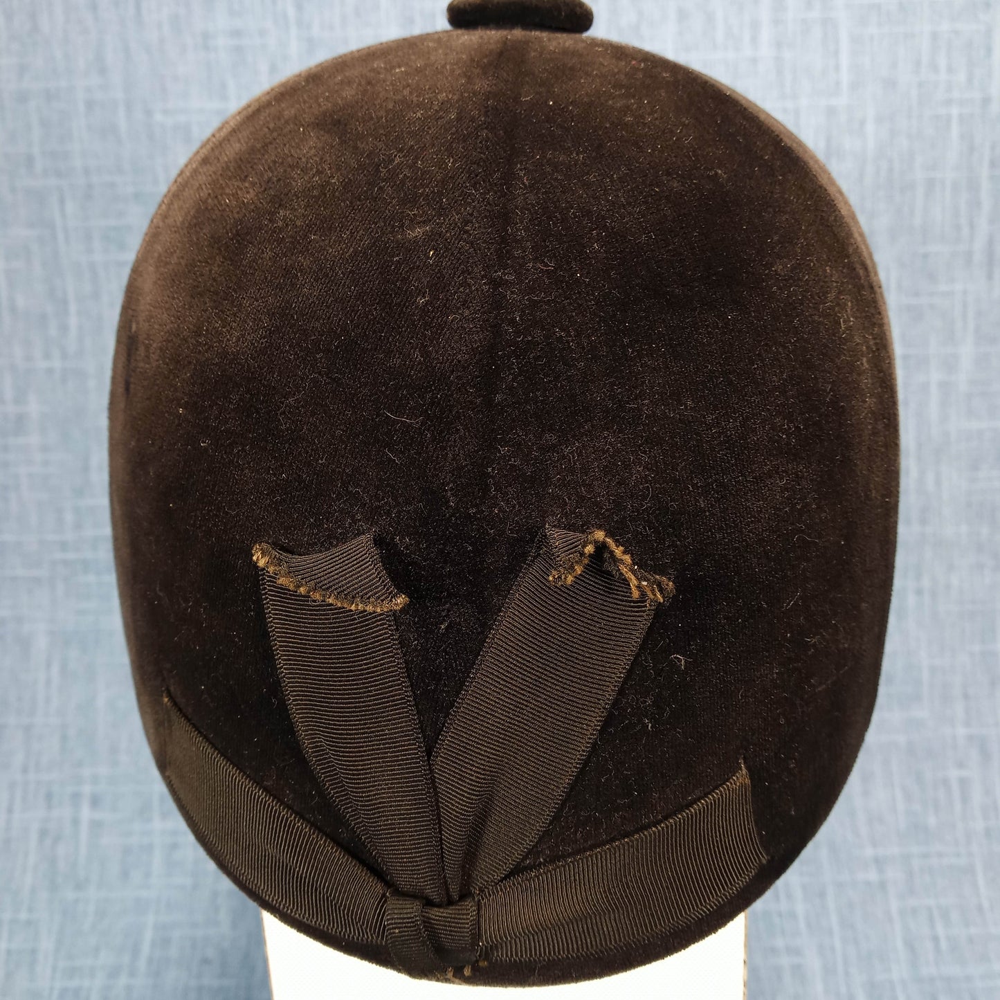 1930 Black Riding Hat