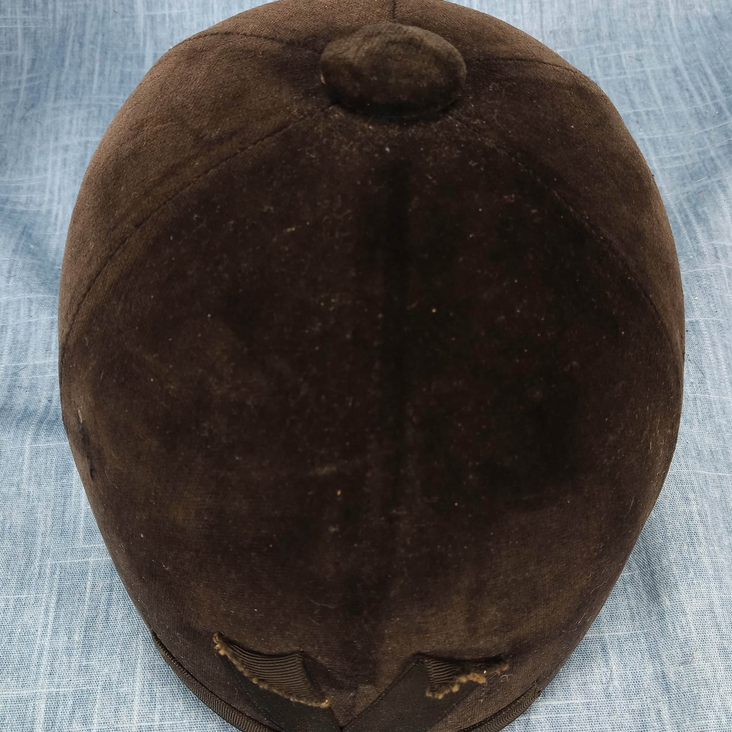 1930 Black Riding Hat