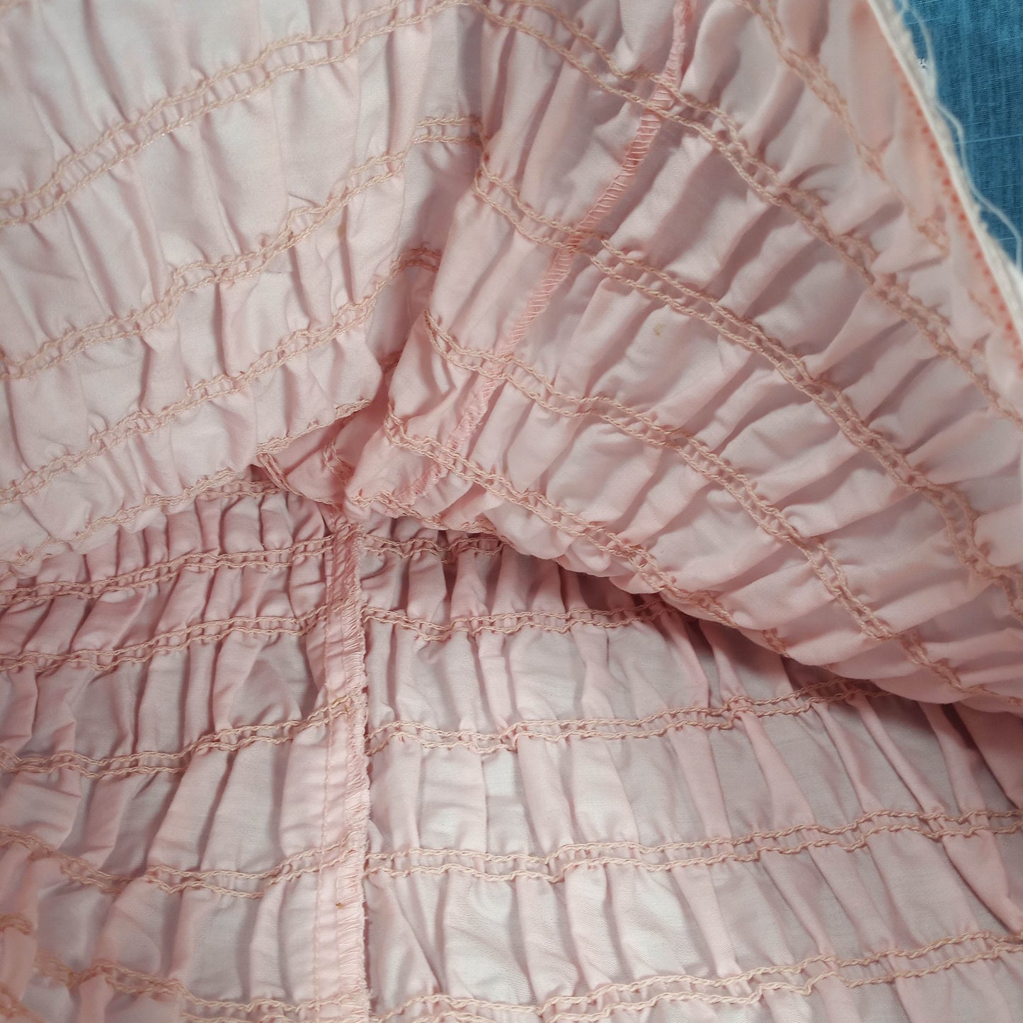 1950s Pink Lace Tiered Bloomers