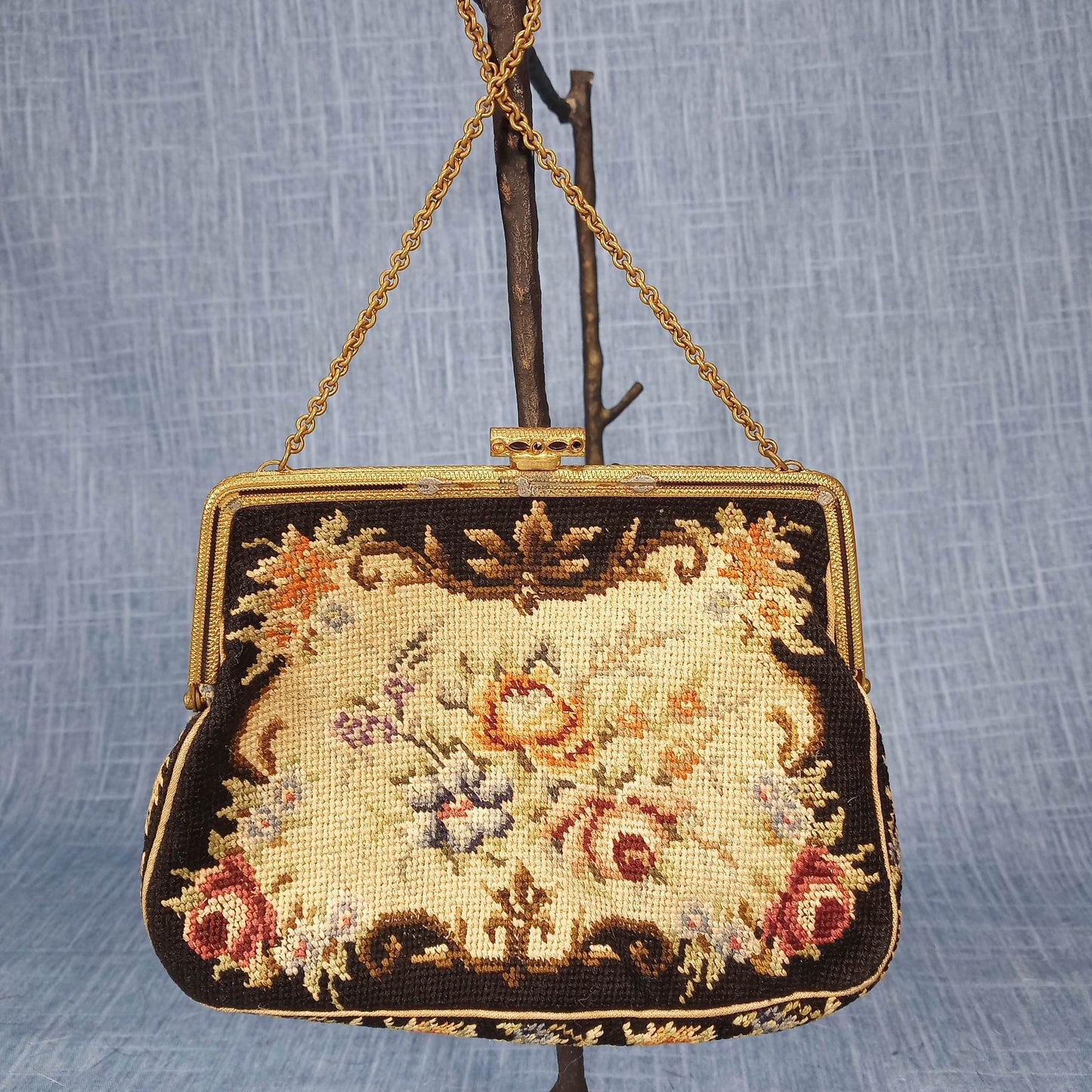 1930's Tapestry Purse from Czechoslovakia