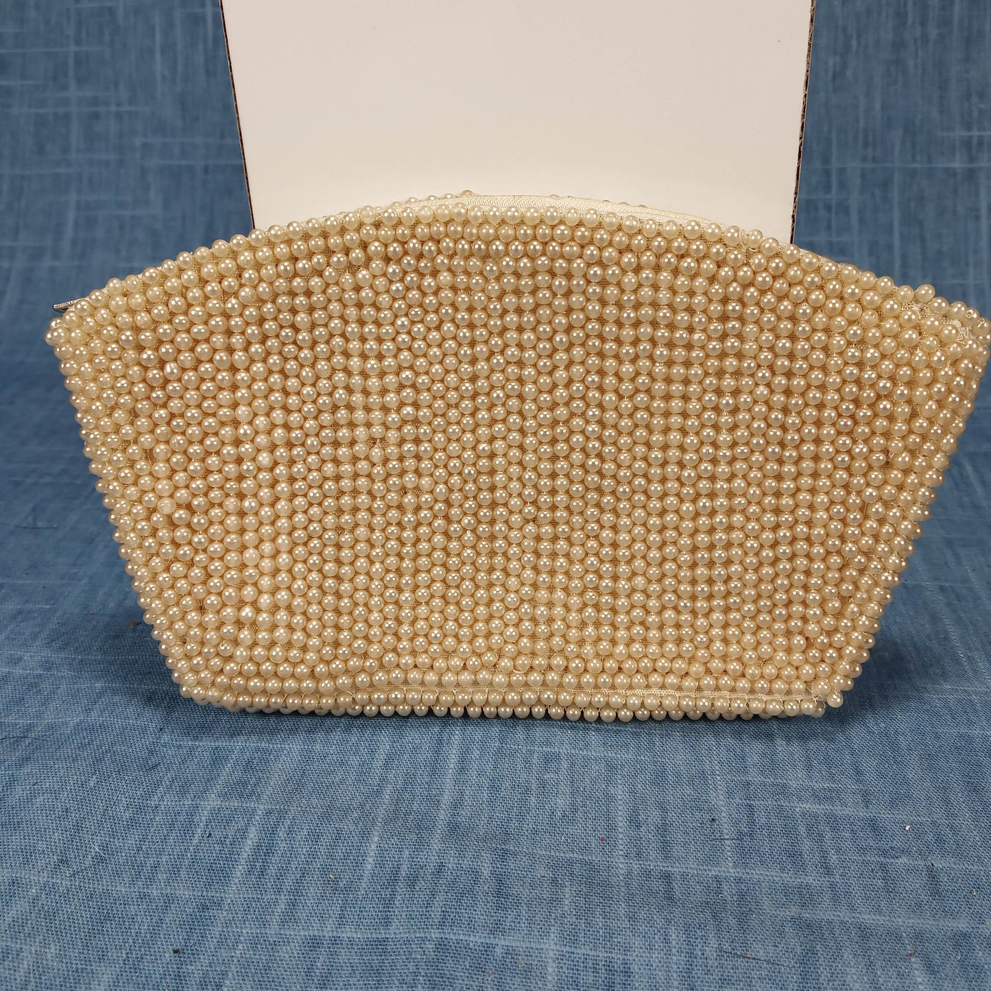 1940s Pearl Clutch by Fine Arts Bag Company - Made in Japan