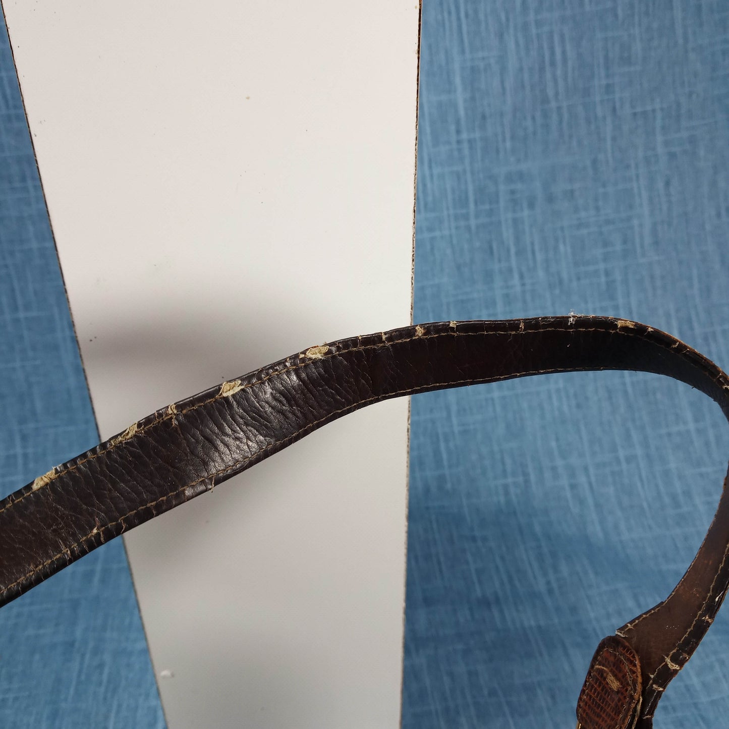 1950s Alligator Square Box Purse by Sydney of California