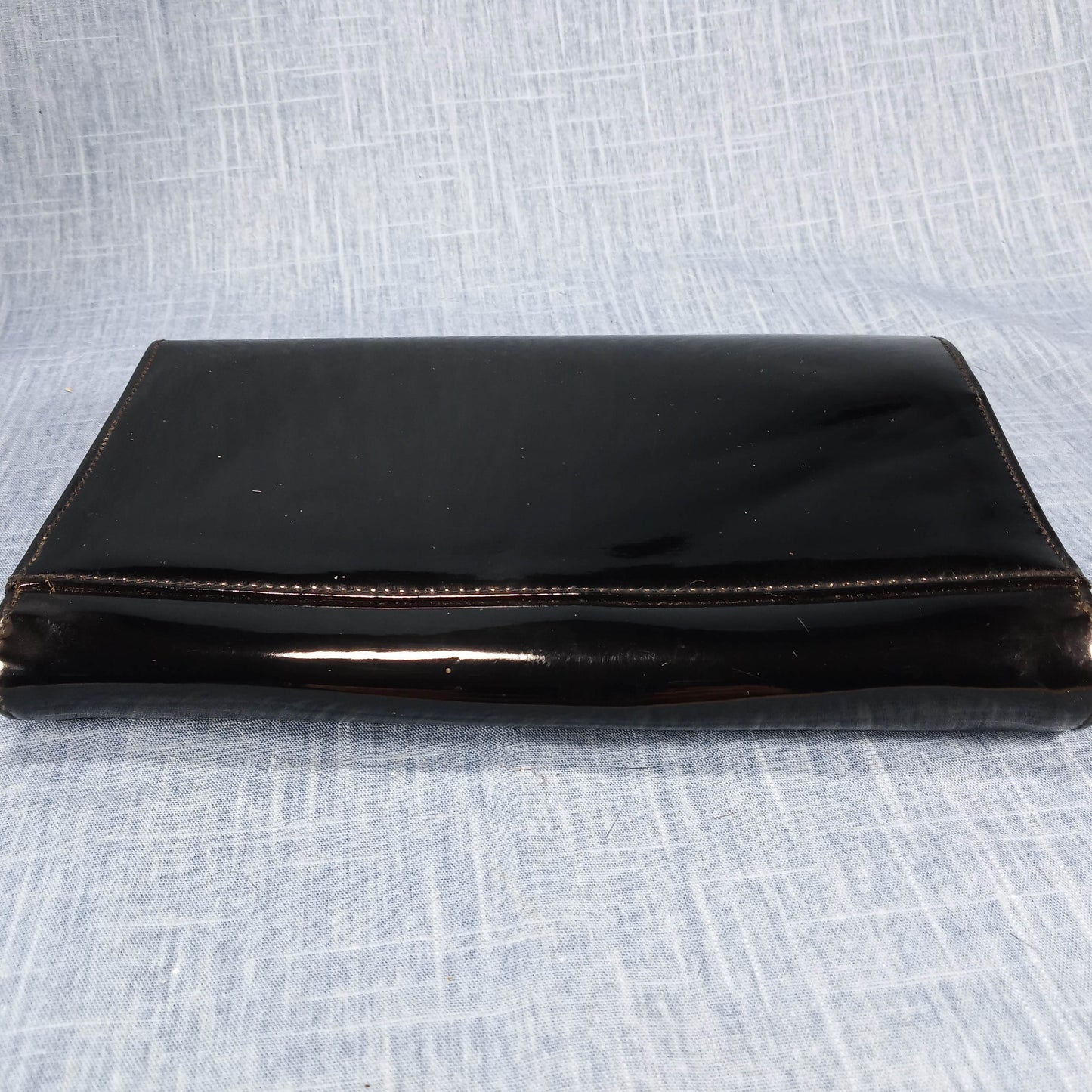 1960s Patent Black Clutch by Ande'