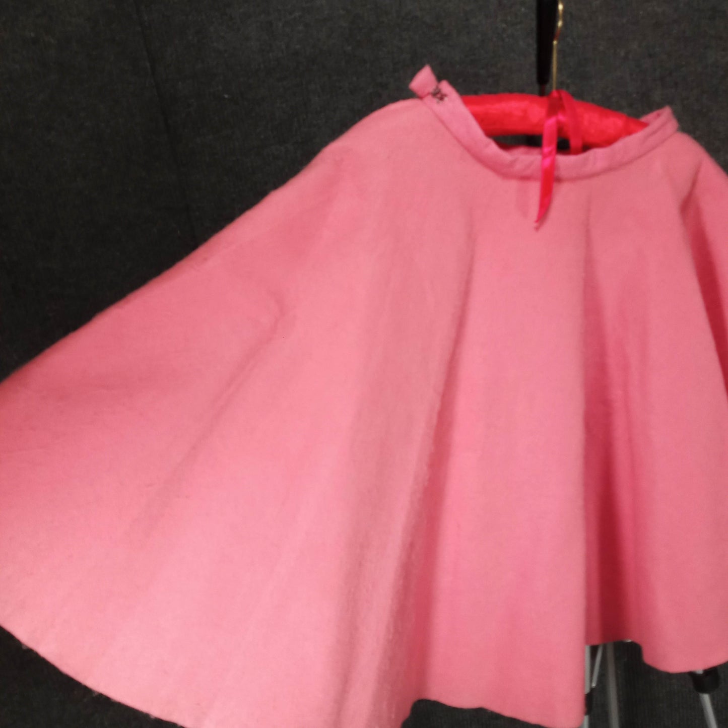 1950's Original Pink Felt Poodle Skirt