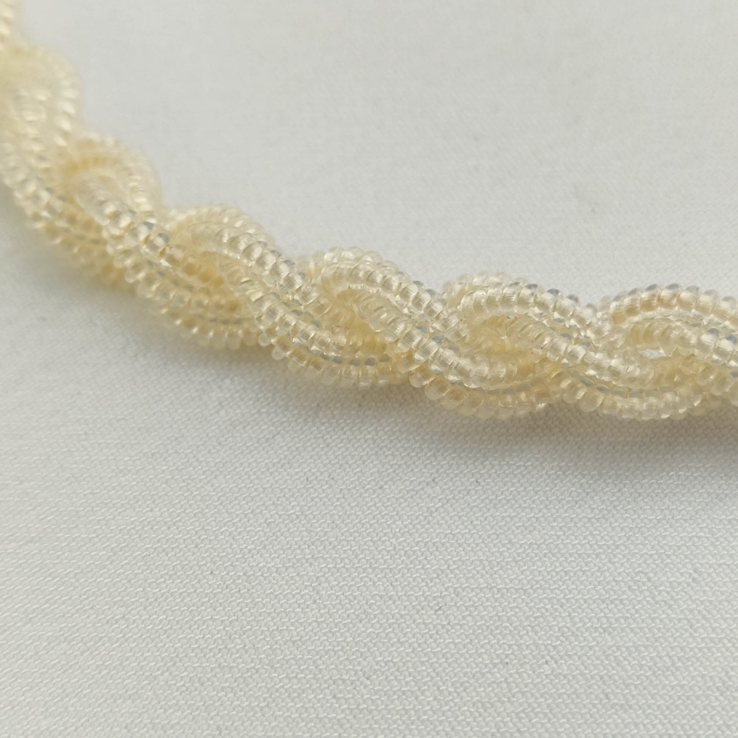 1950's Pearl Bead Encrusted Clip for Sweaters and Jackets