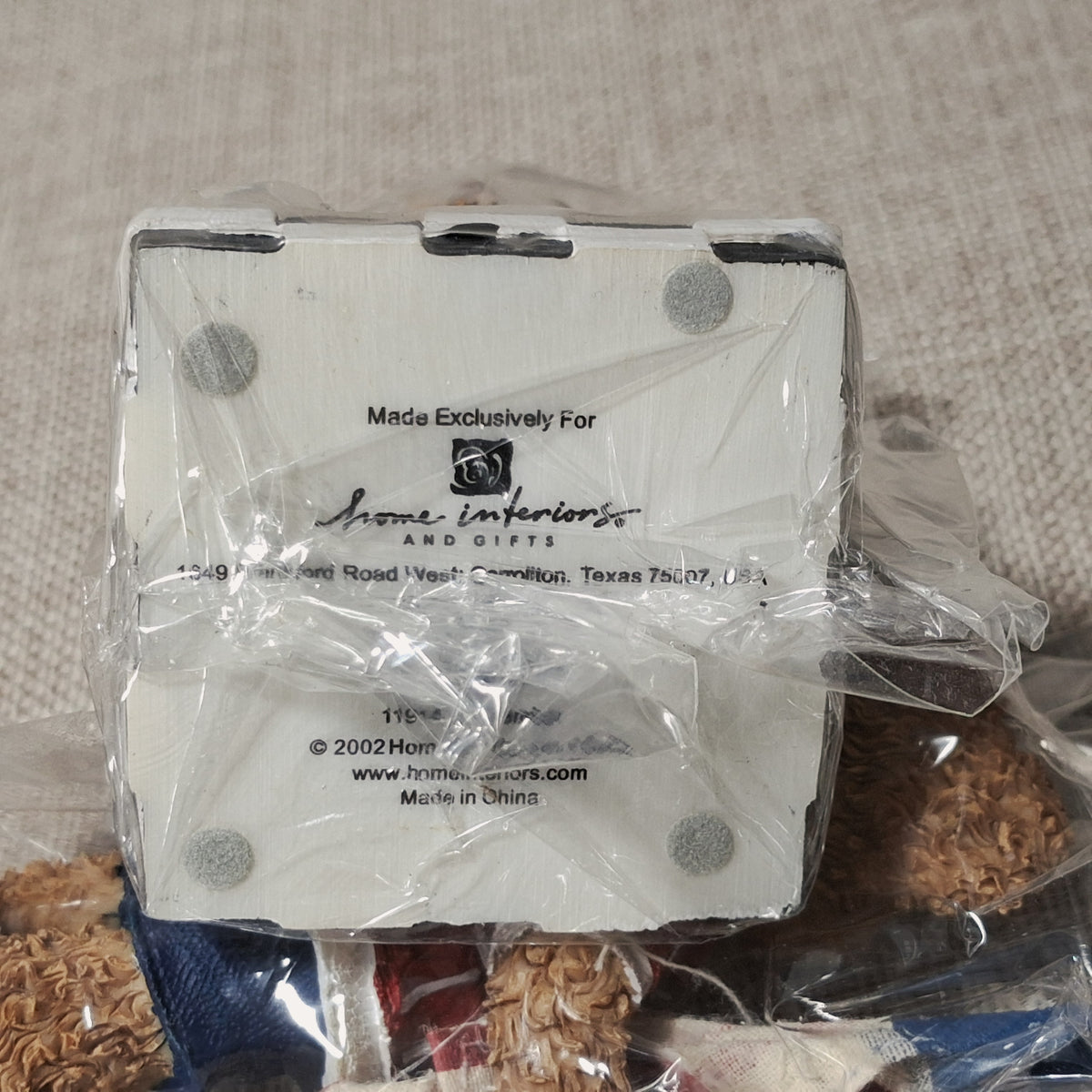 Vintage Kuddles Korner Patriotic Christmas Bears: 3 Bears Total