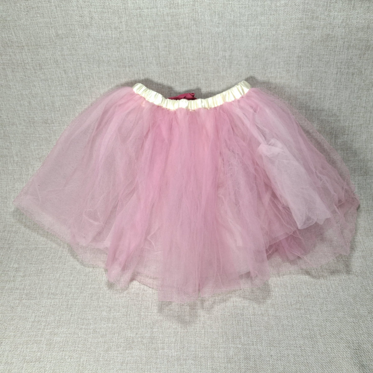 Vintage Kids Ballet Pink Crinoline with a Fabric Bow and Rose