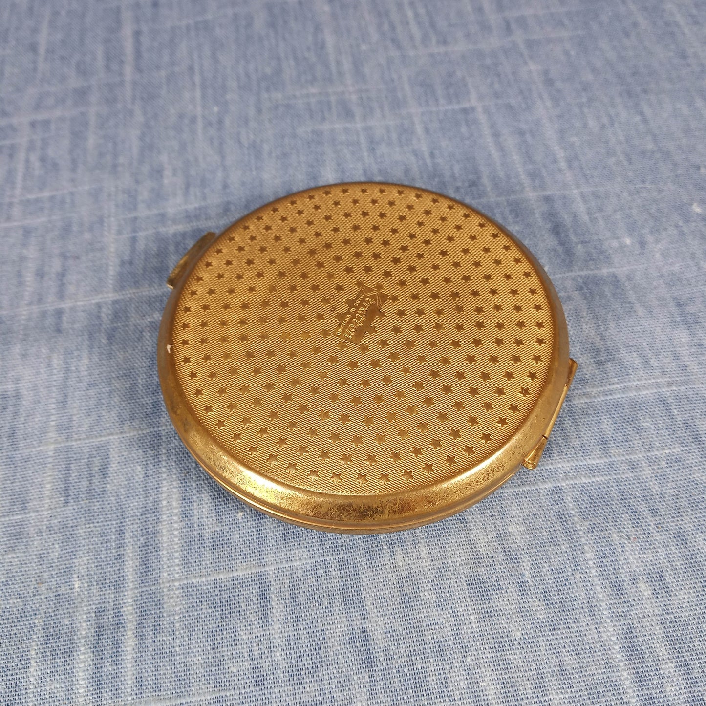 1940s Vintage Compact: Make Up Holder w Separators and No Mirror by Stratton