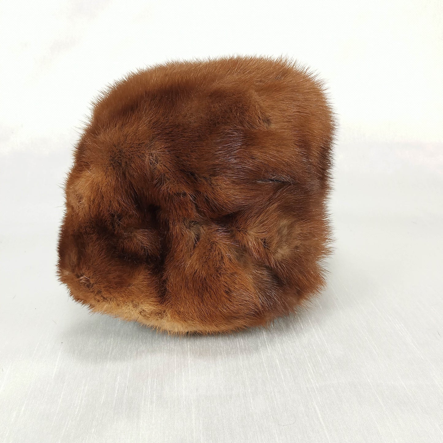 1950's Brown Mink Fur Hat by Marche