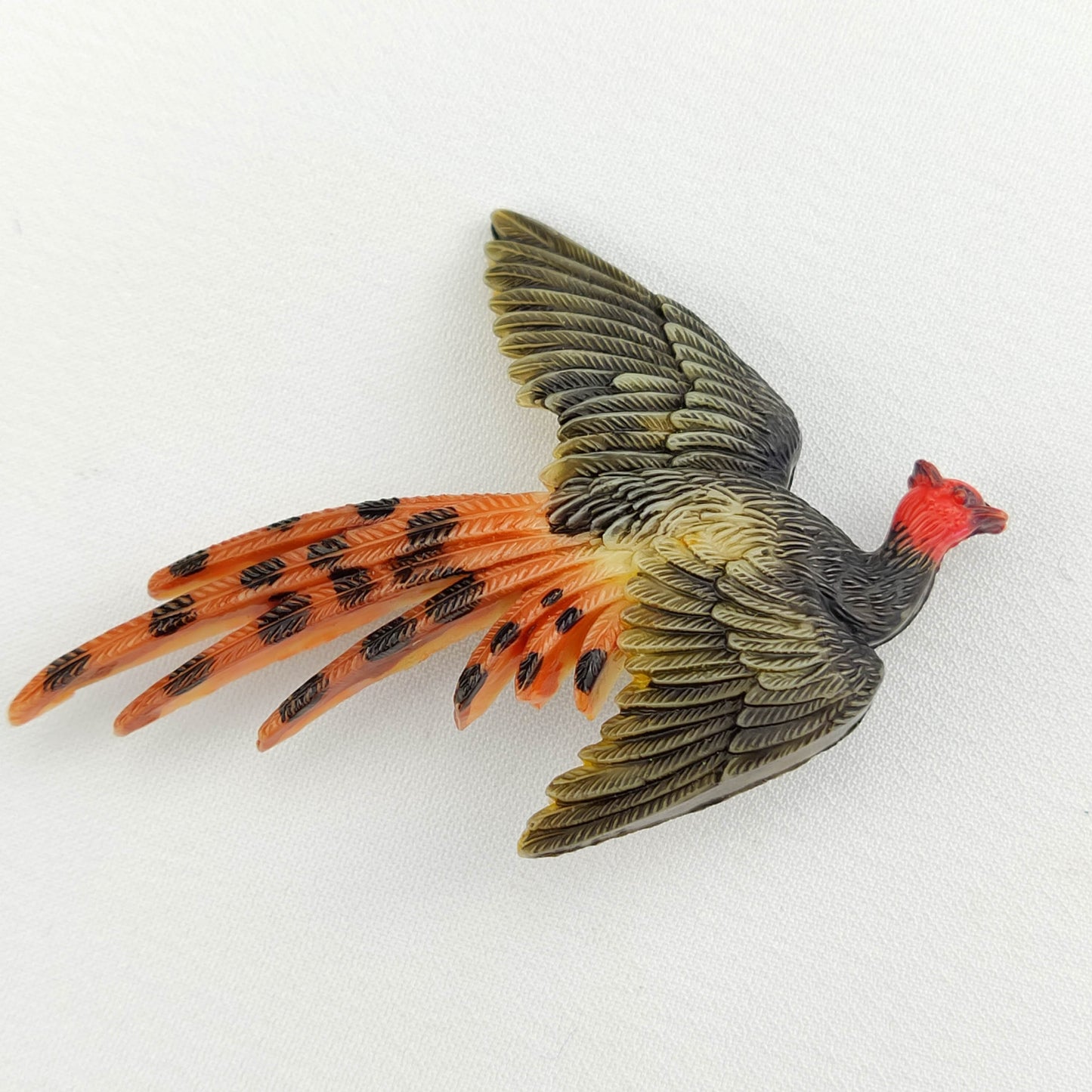 1930's Bakelite Pheasant Pin