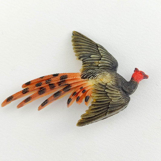 1930's Bakelite Pheasant Pin