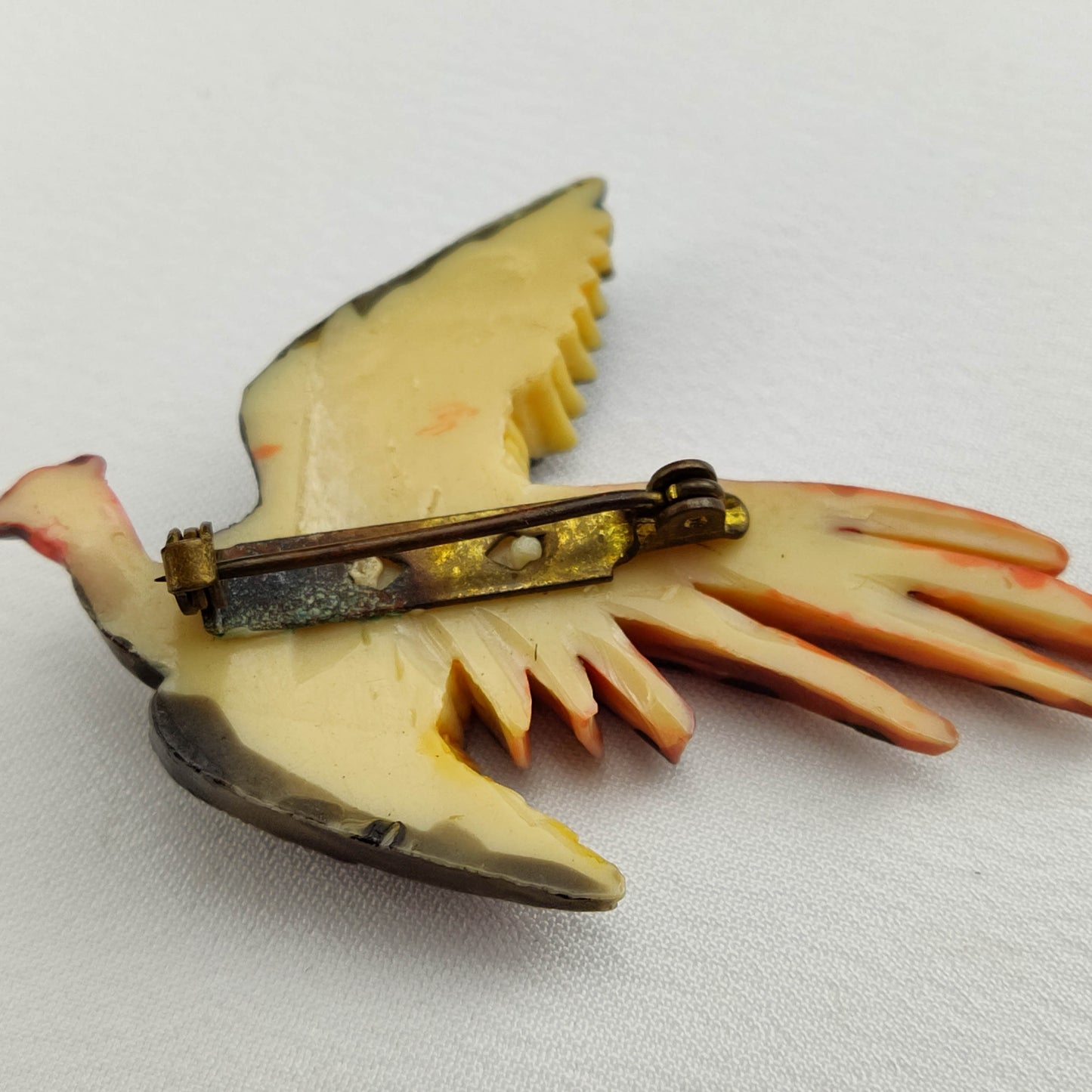 1930's Bakelite Pheasant Pin