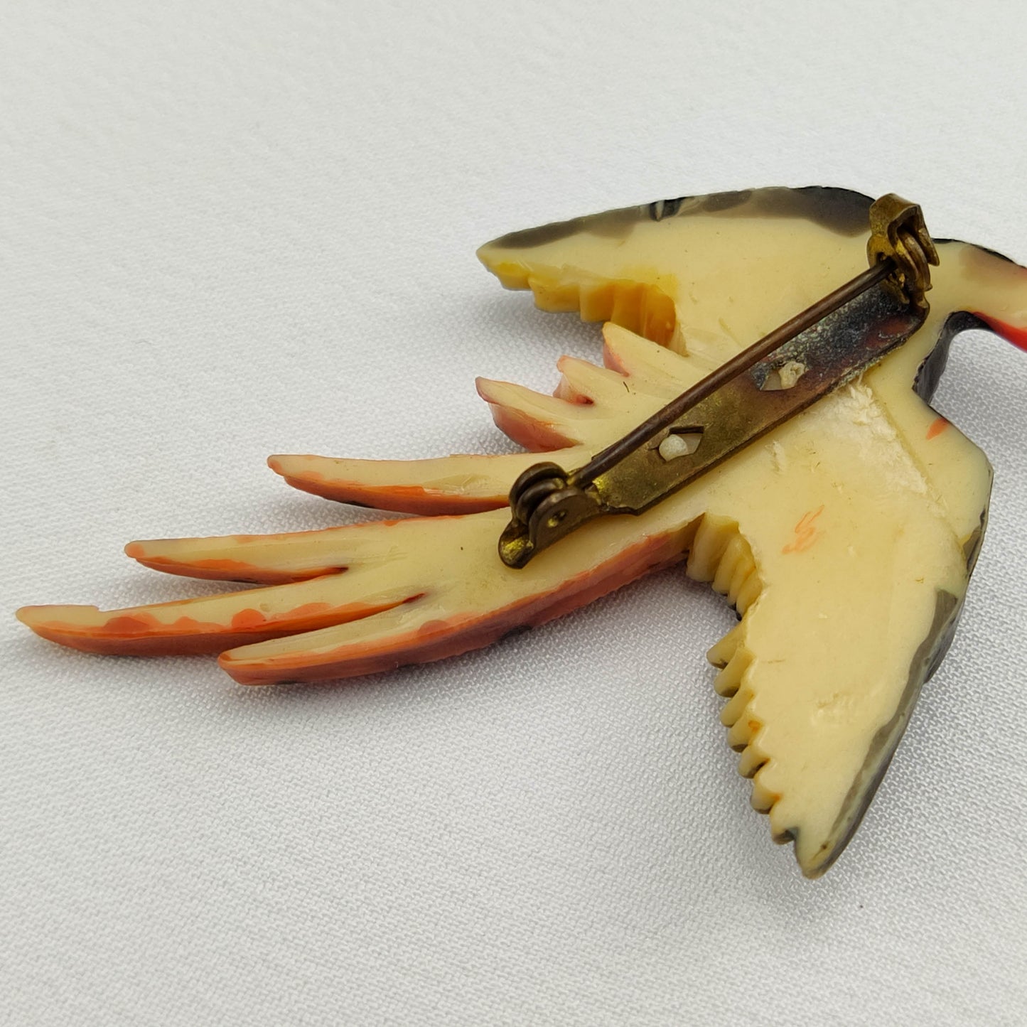 1930's Bakelite Pheasant Pin